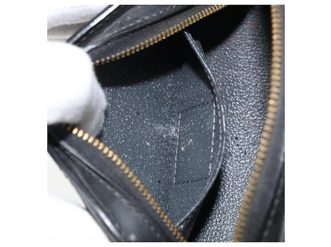 LOUIS VUITTON Pochette Dauphine PM Epi Nera M48442 LV Auth BA10523 Nero - vista 11