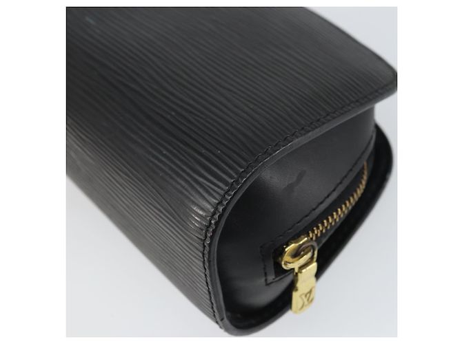 LOUIS VUITTON Pochette Dauphine PM Epi Nera M48442 LV Auth BA10523 Nero - vista 15