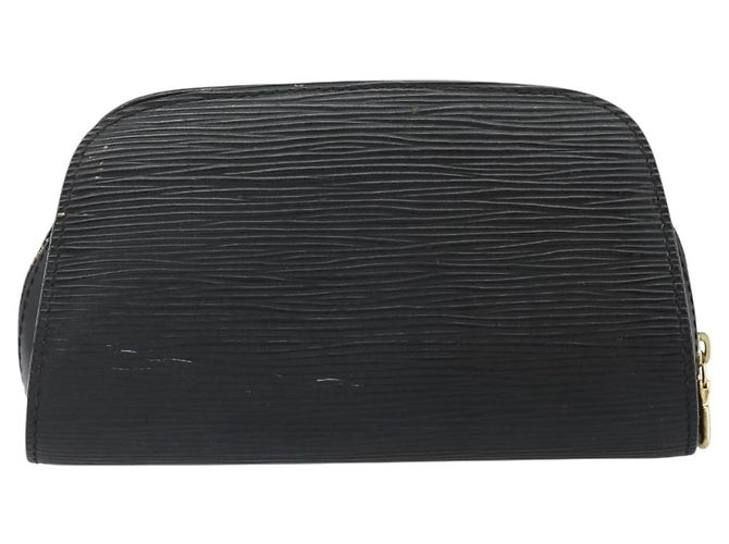 LOUIS VUITTON Pochette Dauphine PM Epi Nera M48442 LV Auth BA10523 Nero - vista 2