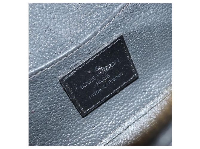 LOUIS VUITTON Pochette Dauphine PM Epi Nera M48442 LV Auth BA10523 Nero - vista 9