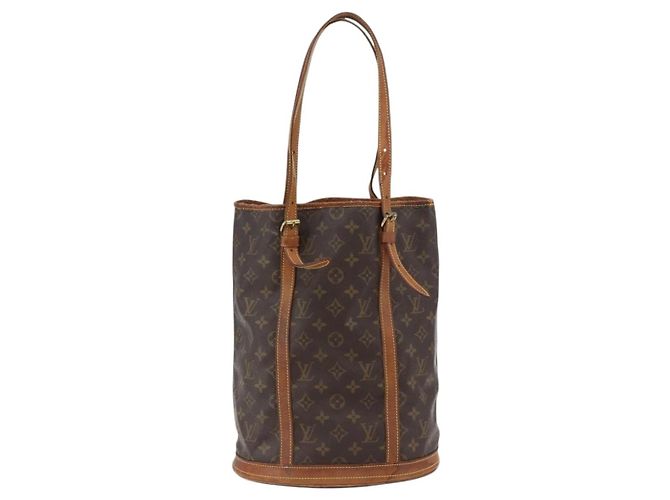 LOUIS VUITTON Borsa a Spalla Monogram Bucket GM M42236 LV Auth 171701 Monogramma - vista 13
