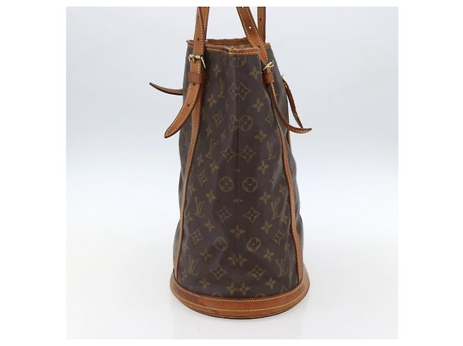 LOUIS VUITTON Borsa a Spalla Monogram Bucket GM M42236 LV Auth 171701 Monogramma - vista 4