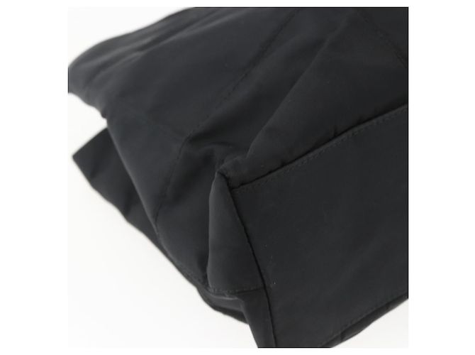 Borsa a Spalla PRADA in Nylon Nero Argento Autentica bs33284 - vista 13