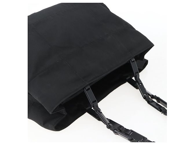 Borsa a Spalla PRADA in Nylon Nero Argento Autentica bs33284 - vista 6