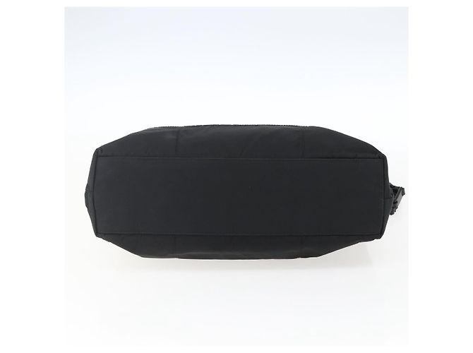 Borsa a Spalla PRADA in Nylon Nero Argento Autentica bs33284 - vista 9