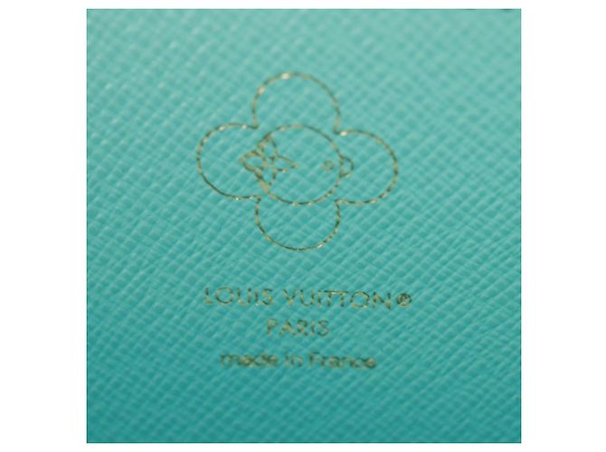 LOUIS VUITTON Vivienne Zippy Geldbörse Hellblau M12223 LV Auth BA10557SM - Ansicht 11