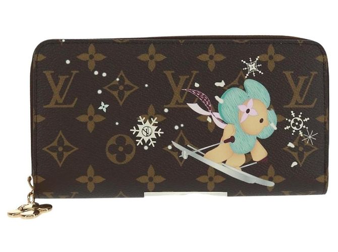 LOUIS VUITTON Vivienne Zippy Geldbörse Hellblau M12223 LV Auth BA10557SM - Ansicht 13