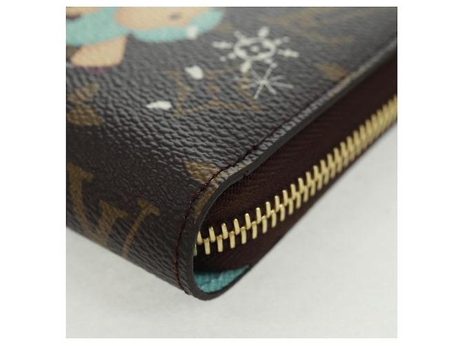 LOUIS VUITTON Vivienne Zippy Geldbörse Hellblau M12223 LV Auth BA10557SM - Ansicht 14