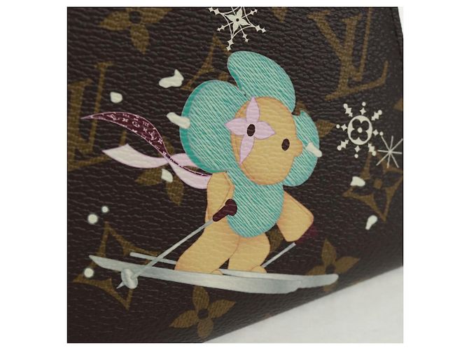LOUIS VUITTON Vivienne Zippy Geldbörse Hellblau M12223 LV Auth BA10557SM - Ansicht 18
