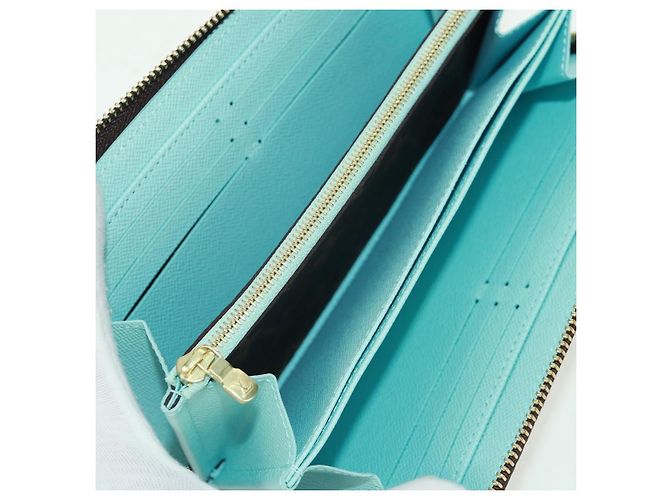 LOUIS VUITTON Vivienne Zippy Geldbörse Hellblau M12223 LV Auth BA10557SM - Ansicht 20