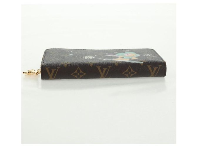 LOUIS VUITTON Vivienne Zippy Geldbörse Hellblau M12223 LV Auth BA10557SM - Ansicht 6
