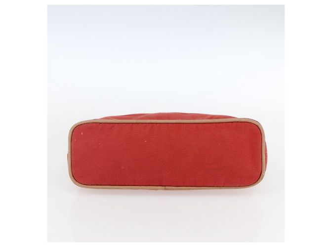 Hermès Pochette Bolide MM in tela rossa Auth HERMES ti3702 Rosso - vista 7