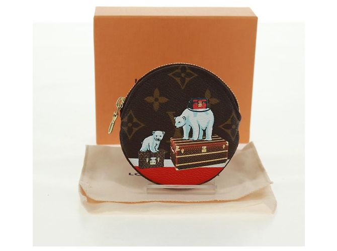 LOUIS VUITTON Monedero Ron Purse M62088 LV Auth 171594M Navidad 2017 Monograma - vista 12