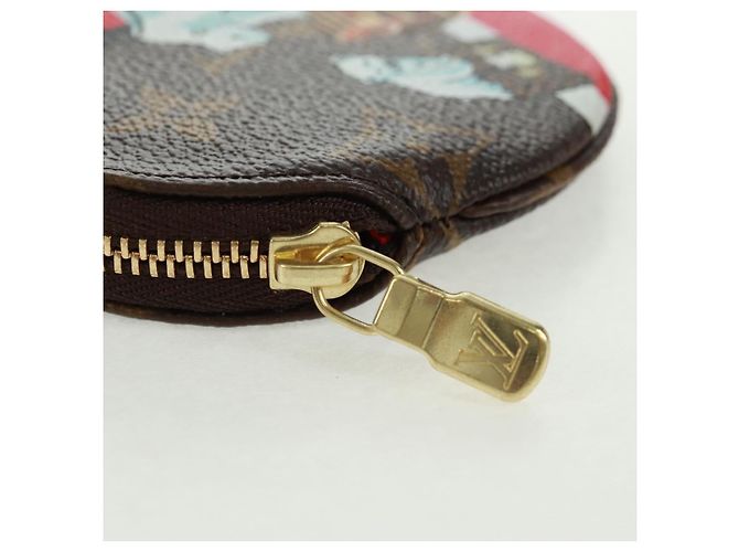 LOUIS VUITTON Monedero Ron Purse M62088 LV Auth 171594M Navidad 2017 Monograma - vista 8