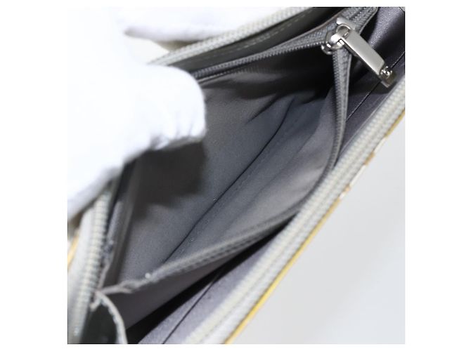 CHANEL Icon line Long Wallet Lackleder Silber CC Auth bs33317 - Ansicht 18