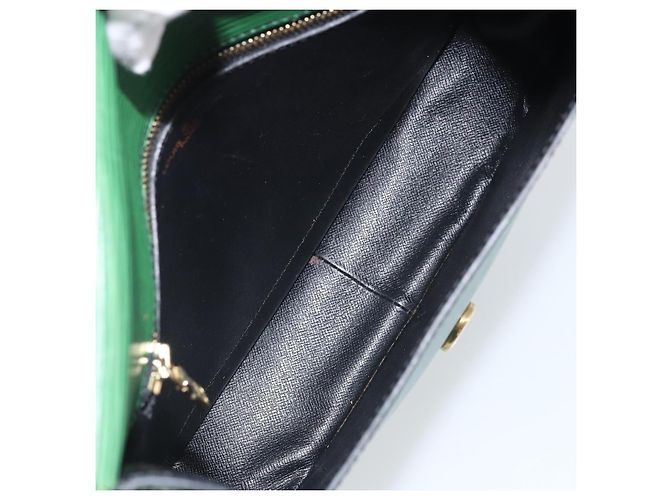 LOUIS VUITTON Epi Saint Cloud GM Schultertasche Grün M52194 LV Auth 171072 - Ansicht 10