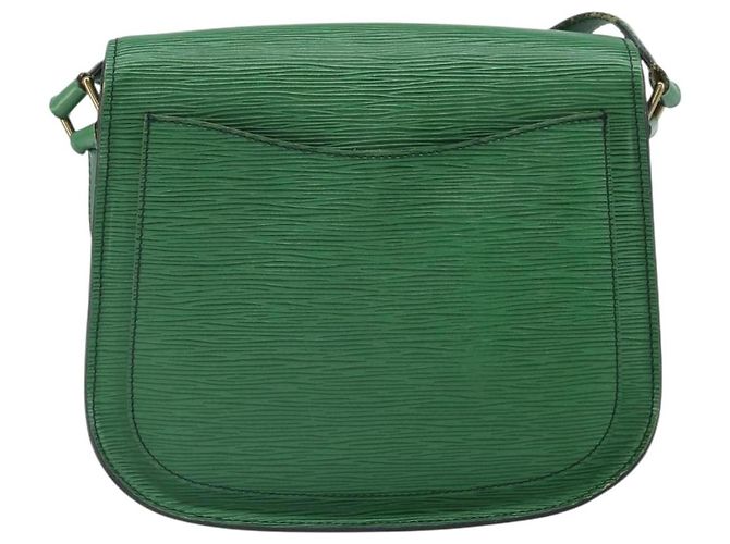 LOUIS VUITTON Epi Saint Cloud GM Schultertasche Grün M52194 LV Auth 171072 - Ansicht 2