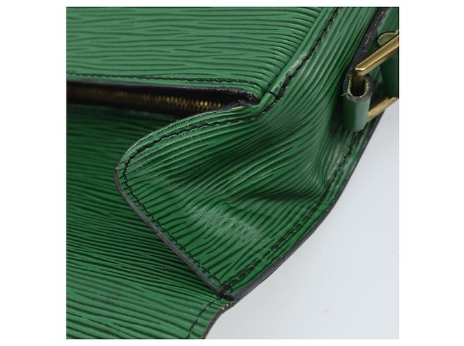 LOUIS VUITTON Epi Saint Cloud GM Schultertasche Grün M52194 LV Auth 171072 - Ansicht 9