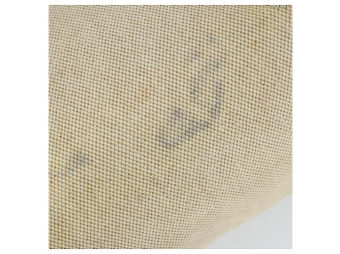 Hermès HERMES Herbag Ad PM Rucksack Canvas Leder 2in1 Beige Silber Auth 168174 - Ansicht 16