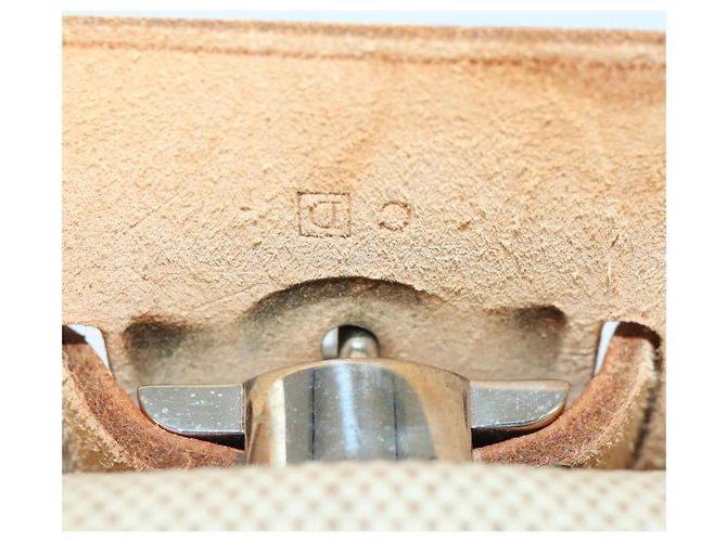 Hermès HERMES Herbag Ad PM Rucksack Canvas Leder 2in1 Beige Silber Auth 168174 - Ansicht 24
