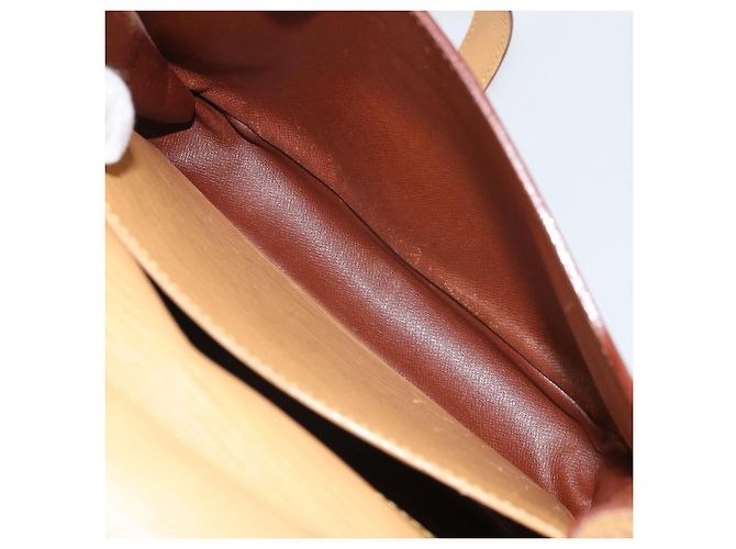 LOUIS VUITTON Borsa a Spalla Cartouchiere MM Epi Beige M52246 LV Auth 170998 - vista 24