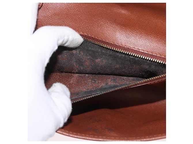LOUIS VUITTON Borsa a Spalla Monogram Bordeaux 24 M51798 LV Auth 170886 Monogramma - vista 10