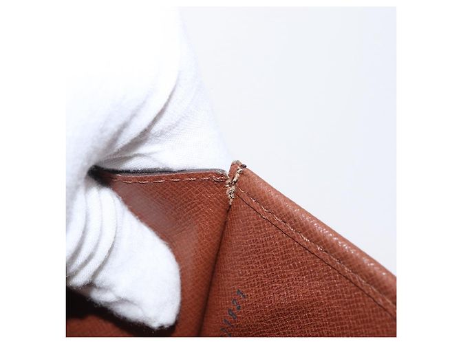 LOUIS VUITTON Borsa a Spalla Monogram Bordeaux 24 M51798 LV Auth 170886 Monogramma - vista 11