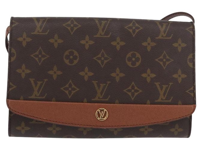 LOUIS VUITTON Borsa a Spalla Monogram Bordeaux 24 M51798 LV Auth 170886 Monogramma - vista 13