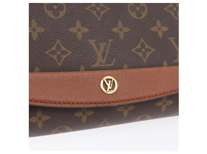 LOUIS VUITTON Borsa a Spalla Monogram Bordeaux 24 M51798 LV Auth 170886 Monogramma - vista 20