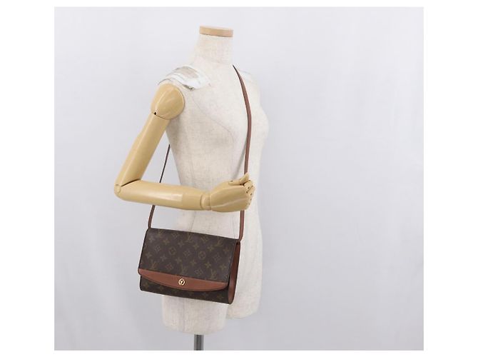 LOUIS VUITTON Borsa a Spalla Monogram Bordeaux 24 M51798 LV Auth 170886 Monogramma - vista 26