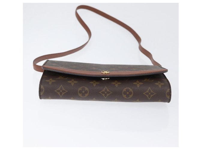 LOUIS VUITTON Borsa a Spalla Monogram Bordeaux 24 M51798 LV Auth 170886 Monogramma - vista 5