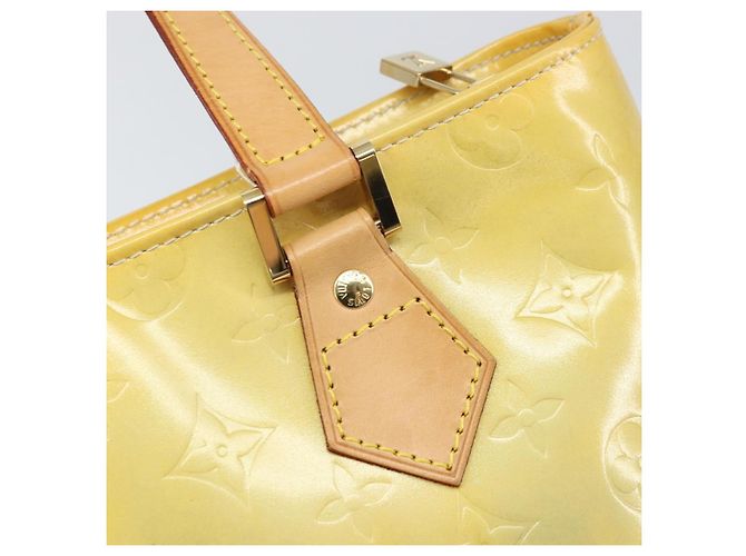 LOUIS VUITTON Borsa a Mano Monogram Vernis Houston Grigio M91053 Auth LV ka2307 - vista 17