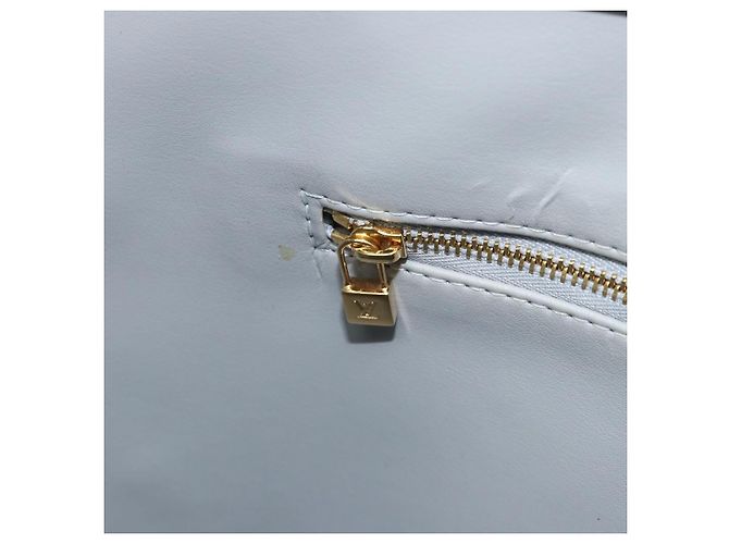 LOUIS VUITTON Borsa a Mano Monogram Vernis Houston Grigio M91053 Auth LV ka2307 - vista 21