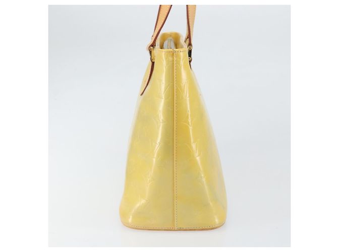 LOUIS VUITTON Borsa a Mano Monogram Vernis Houston Grigio M91053 Auth LV ka2307 - vista 3