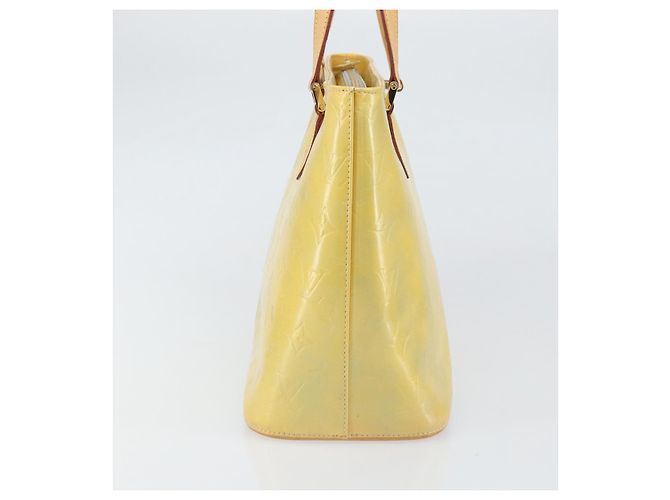 LOUIS VUITTON Borsa a Mano Monogram Vernis Houston Grigio M91053 Auth LV ka2307 - vista 4