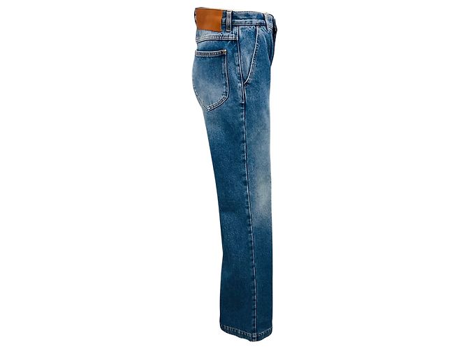 Loewe Mittelblaue Denim Flare Jeans - vista 2