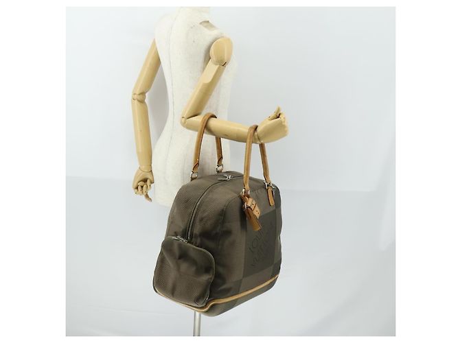 LOUIS VUITTON Borsa Boston Avantulier Damier Geant Tail M93060 Auth LV bs32939 - vista 25