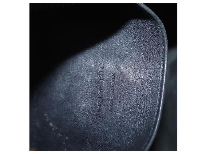 SAINT LAURENT Borsa a Mano Baby Kabas in Pelle 2 in 1 Nera LTH424868 Auth 171093 - vista 24