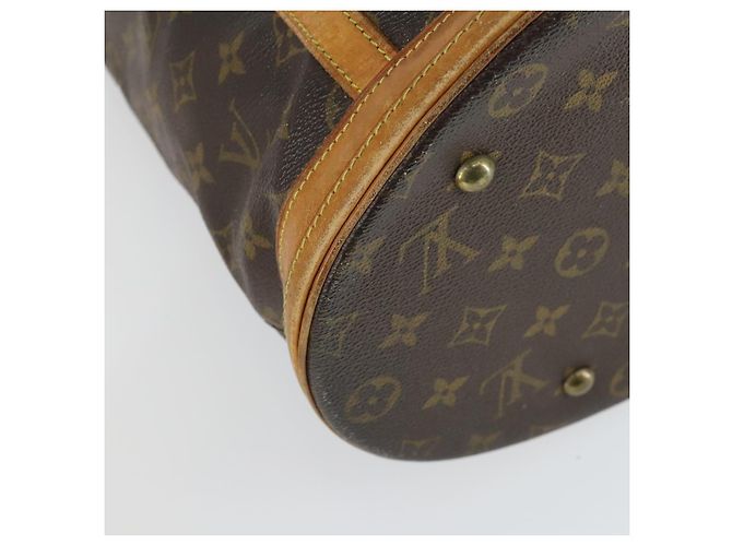 LOUIS VUITTON Borsa a Spalla Monogram Bucket GM M42236 LV Auth hk3442 Monogramma - vista 16
