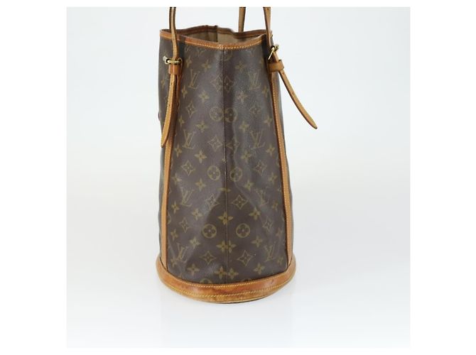 LOUIS VUITTON Borsa a Spalla Monogram Bucket GM M42236 LV Auth hk3442 Monogramma - vista 4