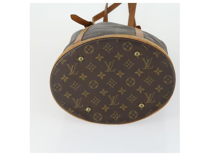 LOUIS VUITTON Borsa a Spalla Monogram Bucket GM M42236 LV Auth hk3442 Monogramma - vista 5