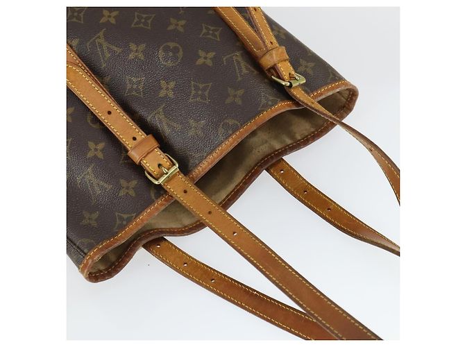 LOUIS VUITTON Borsa a Spalla Monogram Bucket GM M42236 LV Auth hk3442 Monogramma - vista 6