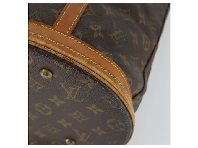 LOUIS VUITTON Borsa a Spalla Monogram Bucket GM M42236 LV Auth hk3442 Monogramma - vista 9