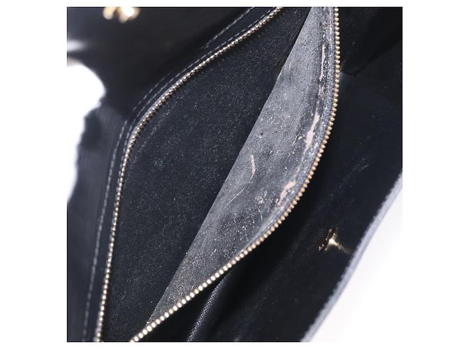 LOUIS VUITTON Clutch Montaigne 27 Epi Nero M52652 LV Auth 169888 - vista 12