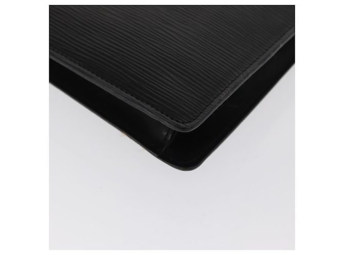 LOUIS VUITTON Clutch Montaigne 27 Epi Nero M52652 LV Auth 169888 - vista 16