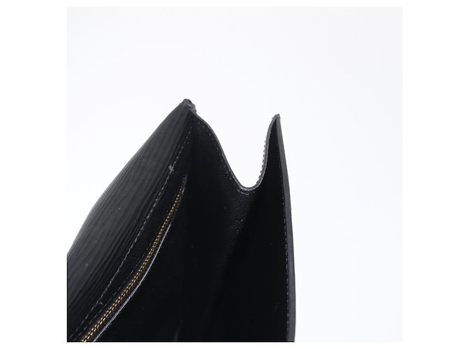 LOUIS VUITTON Clutch Montaigne 27 Epi Nero M52652 LV Auth 169888 - vista 18