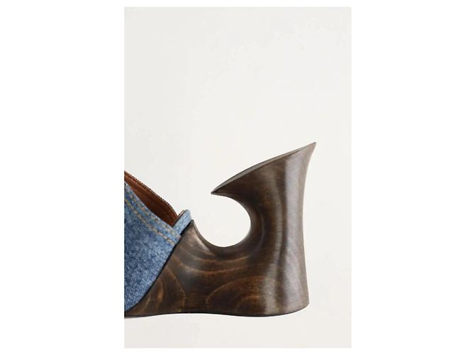 Alaïa Mule blu - vista 5