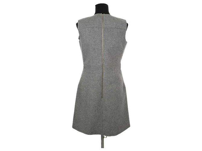 Victoria Beckham Abito grigio - vista 3