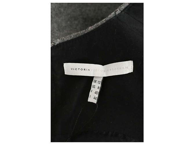 Victoria Beckham Abito grigio - vista 5