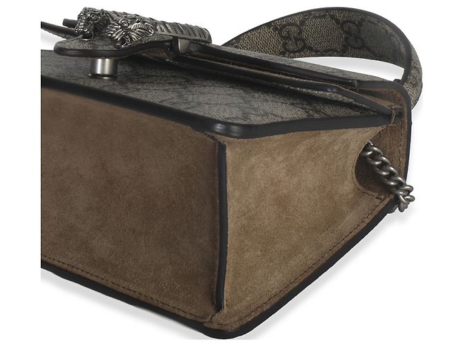 Gucci Beige GG Supreme Canvas Mini Dionysus Top Handle Bag - Ansicht 7